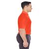 UltraClub Men's Cool & Dry Mesh Piqu Polo 2XL ORANGE view 2