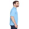 UltraClub Men's Cool & Dry Mesh Piqu Polo 6XL COLUMBIA BLUE view 2