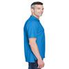 UltraClub Men's Cool & Dry Stain-Release Performance Polo M PACIFIC BLUE view 2