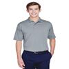 UltraClub Men's Cool & Dry 8-Star Elite Performance Interlock Polo 2XL SILVER view 1