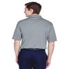 UltraClub Men's Cool & Dry 8-Star Elite Performance Interlock Polo 2XL SILVER view 3