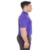 UltraClub Men's Cool & Dry Mesh Piqu Polo 2XL PURPLE view 2