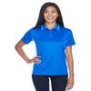 UltraClub Ladies' Cool & Dry Sport Two-Tone Polo 3XL ROYAL/ WHITE view 1