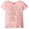 Fifth Sun Girls' Little Girls' Inspirational Graphic T-Shirt Shirt, Pink/Black, Small/6/6X view 1