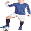 CARTA FB JERSEY LONDON PANEL ROYAL/WHITE-XL(46-48'') view 1