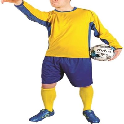 CARTA FB JERSEY LONDON PANEL YELLOW/ROYAL-S(34-36'')