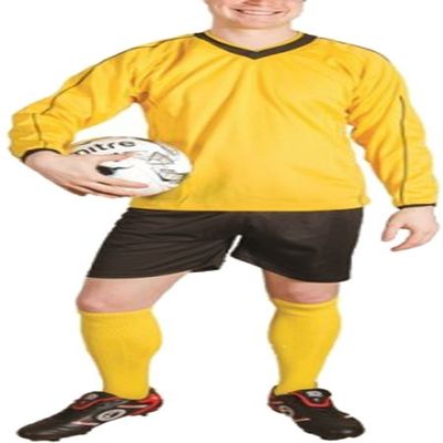 CARTA FB JERSEY ENGLAND + PIPING YELLOW/BLACK-XXS(26-28'')