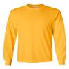 Cotton 6 oz. Long-Sleeve T-Shirt (G240) Gold, 2XL (Pack of 12) view 1