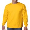 Cotton 6 oz. Long-Sleeve T-Shirt (G240) Gold, 2XL (Pack of 12) view 2