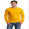 Cotton 6 oz. Long-Sleeve T-Shirt (G240) Gold, 2XL (Pack of 12) view 3