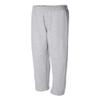 Heavy Blend 8 oz. 50/50 Open-Bottom Sweatpants (G184) Grey, S (Pack of 12) view 3