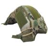 DLP Tactical Helmet Cover  Fits MICH ACH OPS-Core Fast & Similar Helmets  Ripstop Nylon with Hook and Loop Panels for Patches Chemlights Strobes NVG & ARC Rail Compatible (Digital Woodland) view 1