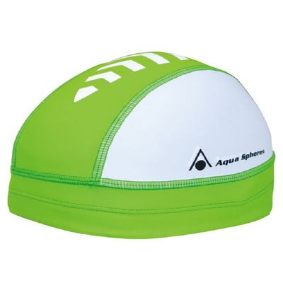 Aquasphere 253690 Skull Cap I Green/WHT Swim Cap