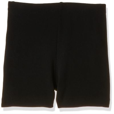 The Children's Place Girls' Basic Cartwheel Short, Black, Medium