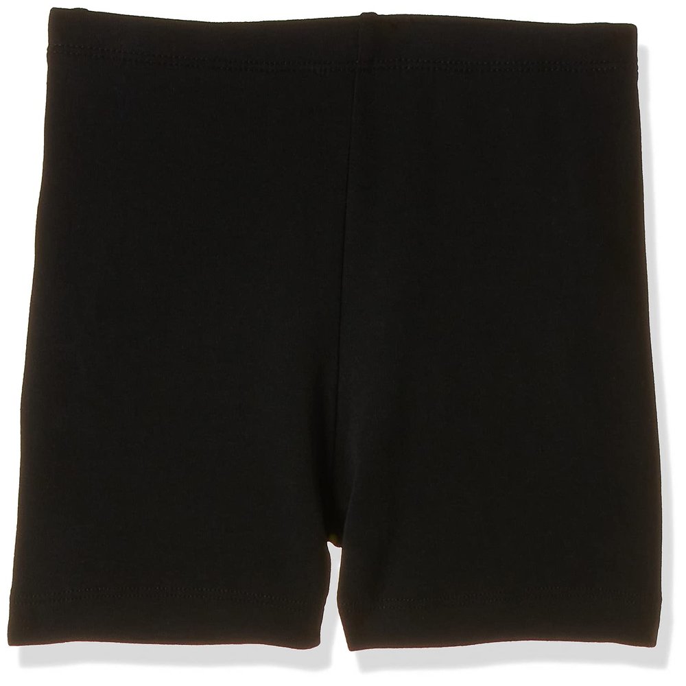 The Children's Place Girls' Basic Cartwheel Short, Black, Medium