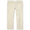 The Children's Place Girl's Bootcut Chino Pants, Bisquit, 14 view 1