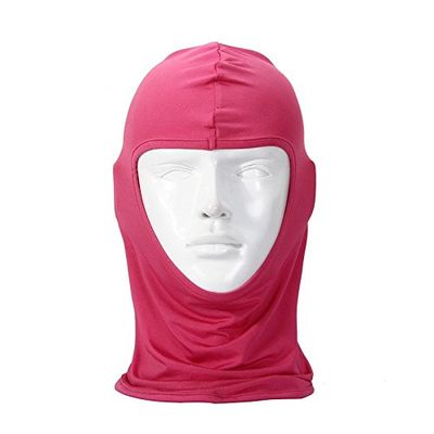 Lycra Quick Dry Breathable Well Full Face Mask Soft Skin-Friendly Balaclava Hood for Motorcycle Ski Cycling and Other Outdoor Sports -for Women and Men