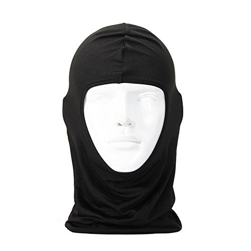 Lycra Quick Dry Breathable Well Full Face Mask Soft Skin-Friendly Balaclava Hood for Motorcycle Ski Cycling and Other Outdoor Sports -for Women and Men