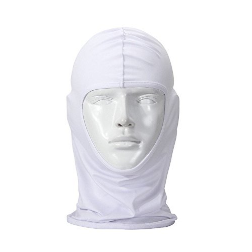 Lycra Quick Dry Breathable Well Full Face Mask Soft Skin-Friendly Balaclava Hood for Motorcycle Ski Cycling and Other Outdoor Sports -for Women and Men