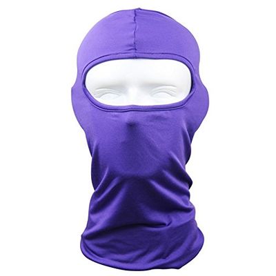 Lycra Quick Dry Breathable Well Full Face Mask Soft Skin-Friendly Balaclava Hood for Motorcycle Ski Cycling and Other Outdoor Sports -for Women and Men