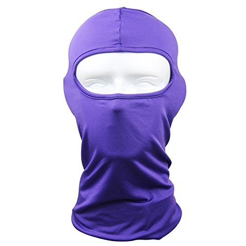 Lycra Quick Dry Breathable Well Full Face Mask Soft Skin-Friendly Balaclava Hood for Motorcycle Ski Cycling and Other Outdoor Sports -for Women and Men