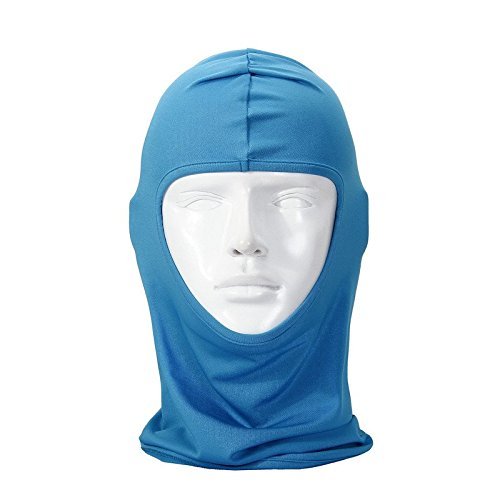 Lycra Quick Dry Breathable Well Full Face Mask Soft Skin-Friendly Balaclava Hood for Motorcycle Ski Cycling and Other Outdoor Sports -for Women and Men