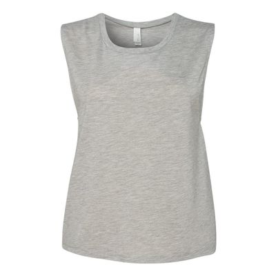 Bella Canvas Flowy Scoop Muscle Tank (B8803) White, M