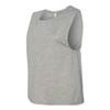 Bella Canvas Flowy Scoop Muscle Tank (B8803) White, M view 2