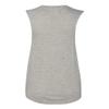 Bella Canvas Flowy Scoop Muscle Tank (B8803) White, M view 3