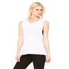 Bella Canvas Flowy Scoop Muscle Tank (B8803) White, 2XL view 3