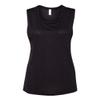 Bella Canvas Flowy Scoop Muscle Tank (B8803) Black, M view 1
