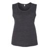 Bella Canvas Flowy Scoop Muscle Tank (B8803) Black Slub, S view 1