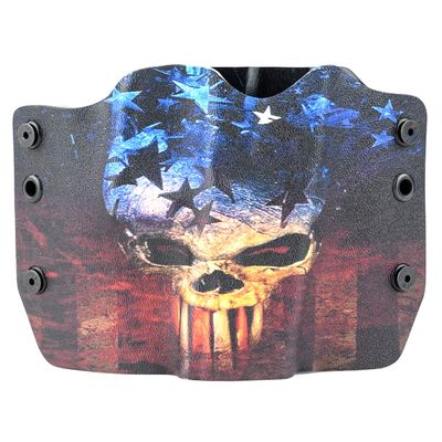 Skull Flag OWB Holster (Right-Hand, for Walther P22)