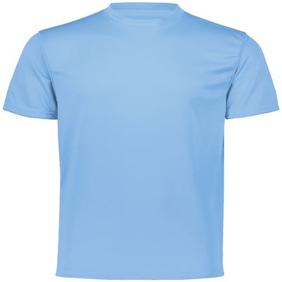 Augusta Polyester Wicking Knit T-Shirt, Columbia Blue, Medium