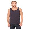 Bella+Canvas Men's Blend Comfort Jersey Tank Top, Dark Grey/Black, Small view 1