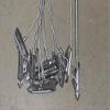 12 Duckbill Earth Anchor 24" Long with 1/8" Cable & Stake Driver view 1