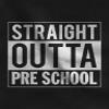 Tstars Straight Outta Preschool Graduation Funny Gift Toddler Jersey T-Shirt 4T Blue view 2