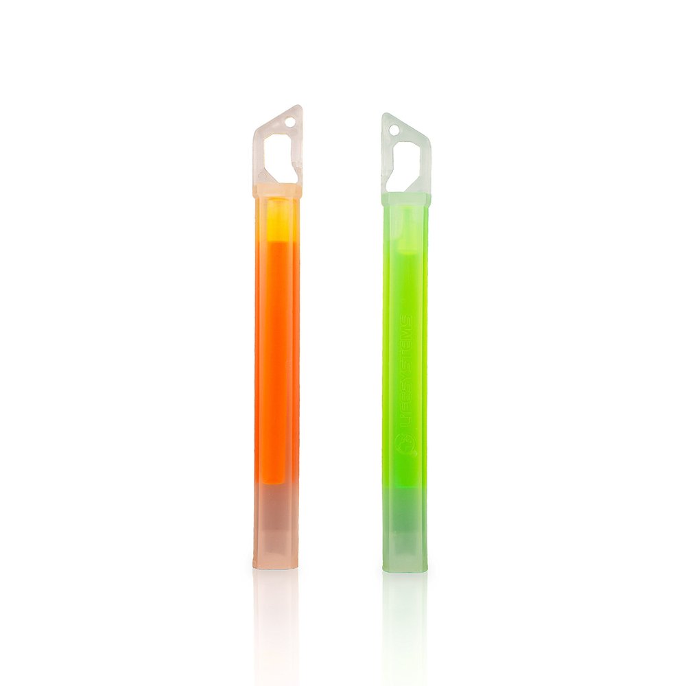 Lifesystems Glow Sticks/Light Sticks (Orange & Green)