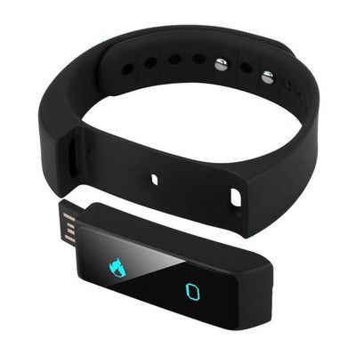 Aberobay IP67 Waterproof 3D Senser Smart Bracelet Fitness Tracker Compatible with all Android&IOS Phone-Black