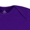 Creative Knitwear College Baby Picot Bodysuit Dress - LSU Tigers LSU + Tiger Eye Logo - Purple - 6-9 Months view 2