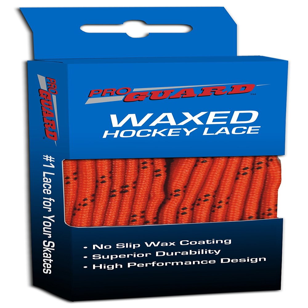Proguard Waxed Laces/Boxed, Orange, 96"