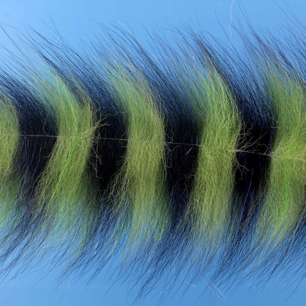 Enrico Puglisi EP Sommerlatte's Foxy Brush - Grizzly - Black/Chartreuse, 6-Pack