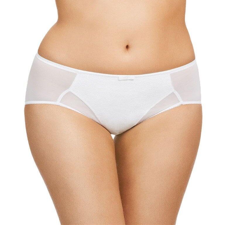 Berlei Women's Beauty Everyday Deep Brief, White (White), XXX-Large