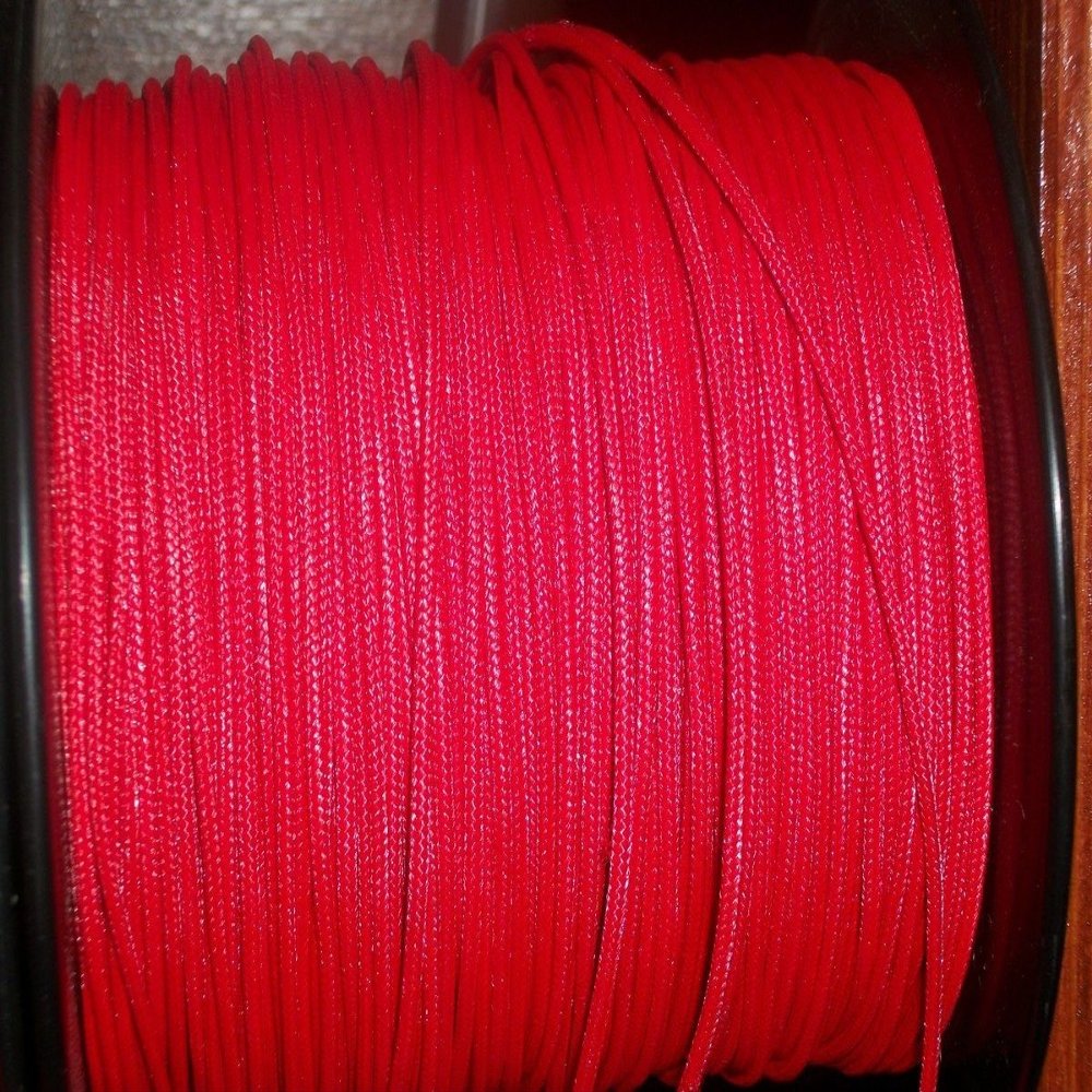 60X Custom Strings Red BCY #24 D Loop Rope Release Material 5'