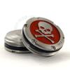 19th Hole Custom Shop 2 of 40g Deluxe Tour Style Weights for Scotty Cameron Putters + Wrench, Skull, Red (Gold) view 3