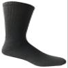 SOCKS'NBULK 12 Pair of Mens Athletic Sports Quality Crew Socks Ring spun Cotton (Black) view 2