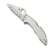Spyderco Delica 4 Serrated Edge Pocket Knife view 3