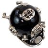 Aluminum Divers Helmet, Black Mark Five Outdoor Camping Gear view 4