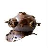 VINTAGE DIVING DIVERS HELMET SOLID IRON & BRASS 18" ANTIQUE US NAVY view 1