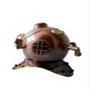 VINTAGE DIVING DIVERS HELMET SOLID IRON & BRASS 18" ANTIQUE US NAVY view 2